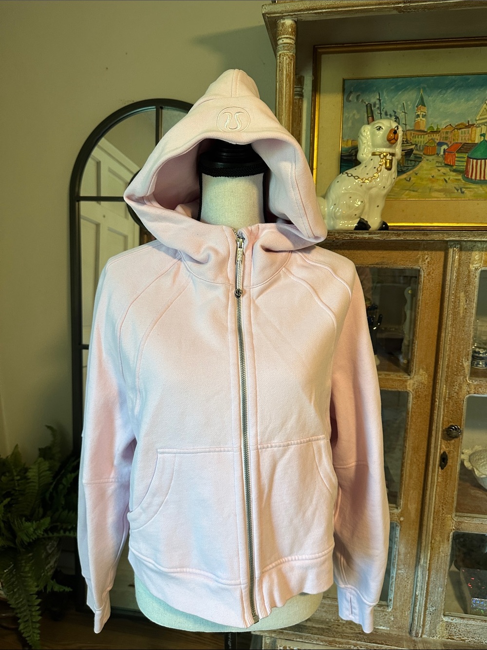 Lululemon Strawberry Milkshake Scuba Fullzip Hoodie
